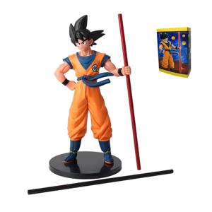 애니메이션 피규어 드래곤볼 손오공 슈퍼사이야인 22cm 손오공 DBZ 액션 피규어 모델 선물 수집용 피규어 어린이용