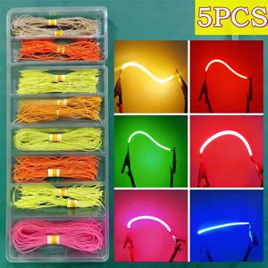 5개 COB LED 필라멘트 플렉시블 LED 전구 DIY 110mm 300mm DC 3V 램프 액세서리 다이오드 DIY 부품 핑크 화이트 레드 아이스 블루 2700K