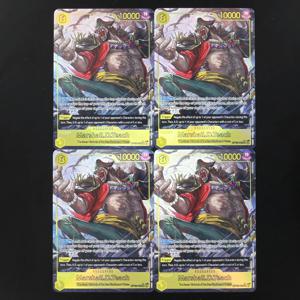 원피스 TCG OPCG 영어판 OP16-119 티치 SEC 레귤러 알트 아트 카드 8 코스트 옐로우 티치 텍스처드 포일 카드 애니메이션 수집 카드