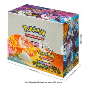 포켓몬 TCG 소드 & 쉴드 다크니스 애블레이즈 부스터 박스, 영어판, 수집용 트레이딩 카드 게임, 카드 컬렉션, 선물용