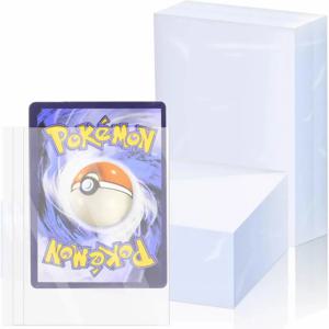 클리어 페니 카드 슬리브 66x91mm 100/300Pcs 포켓몬 TCG 유기오 MTG 야구 스포츠 트레이딩 카드용 방수 카드 프로텍터