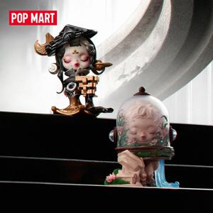 [유럽 연합 지역 제외] POP MART 스컬판다: 시간이 머무는 곳 시리즈 피규어 1개/9개 세트, POPMART 블라인드 박스, 귀여운 장난감