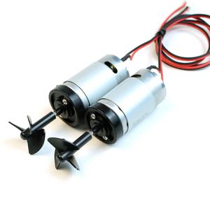 6V-12V 수중 스러스터 390 모터 엔진 13000RPM RC 낚시 미끼 보트 방수 추진 장치 용 고무 방수 가스켓 포함