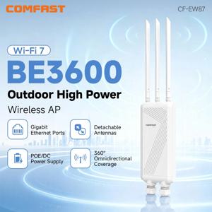 COMFAST BE3600 실외 AP 액세스 포인트 라우터 2.4/5.8G 듀얼 밴드 신호 확장기 방수 증폭기 무선 와이파이 리피터