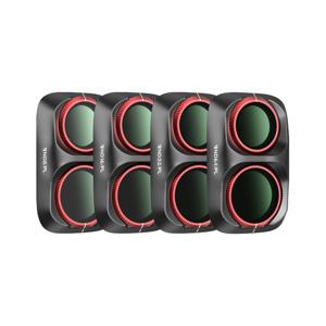 프리웰 4팩 필터 키트, 화이트 블랙 옵션, ND/PL, LPR, 글로우 미스트, CPL 필터 (DJI 오즈모 포켓 4P & 엑스트라 뮤즈 2 프로용)