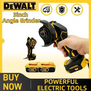 DEWALT 무선 3인치 미니 앵글 그라인더 소형 전기 연마 및 절단기 20V 배터리에 적합한 전동 공구