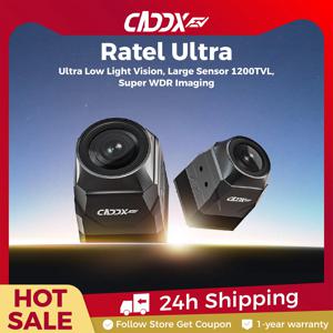 CADDXFPV 라텔 울트라 아날로그 FPV 카메라, 1500TVL, 스타라이트 야간 투시 기능, 뛰어난 WDR, 125도 광각, FPV 레이싱 드론용 OSD 기능.
