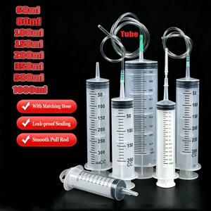 내구성이 뛰어난 대용량 플라스틱 주사기 100ml, 150ml, 250ml, 350ml, 550ml, 1000ml |   자동차 오일 추출기는 실험실에 적합합니다.