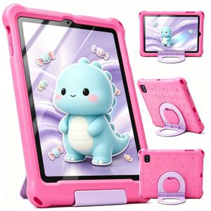 페이트니 10인치 어린이용 태블릿, 안드로이드 태블릿 PC, 충격 방지 케이스 포함, 8GB RAM, 32GB ROM, 어린이용 학습 태블릿, Wi-Fi 지원, 어린이 선물용.