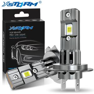 XSTORM H7 LED 헤드 라이트 키트 미니 전구 100W 25000LM 6000K CSP 자동차 전조등 12V 흰색 자동 안개 램프 H7 Led 터보 자동차