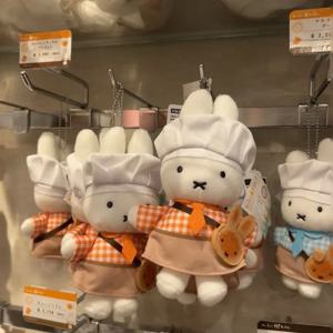 Kawaii Miffy Kitchen Bakery Limited 인형 귀여운 인형 배낭 교수형 봉제 인형 크리스마스 선물