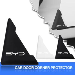 2개 자동차 도어 코너 보호 데칼 3D 스티커 (BYD 청송탕위안 E1 E5 E6 F0 F3 F3r F6 G3 G5 G6 I3 L3 M6 S6 S7 S8 용)