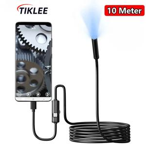 7.0MM TYPE-C 내시경 카메라 IP67 방수 6 LED 안드로이드용 조절 가능 유연한 검사 내시경 카메라(전화 PC용)