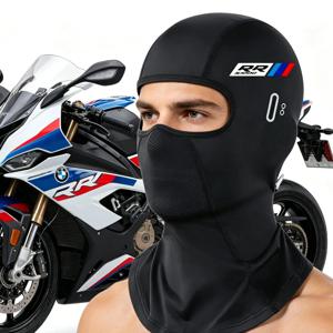 BMW S1000RR(2017-2022)용 사계절용 오토바이 발라클라바 – 안경 구멍이 있는 여름용 UV 통기성 마스크, 겨울용 따뜻한 스키 캡