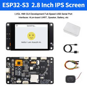 ESP32-S3 개발 보드, 2.8인치 IPS 터치 디스플레이 탑재, 아두이노 LVGL GUI 지원, WiFi, 블루투스, 샤오지 AI 로봇 채팅, 딥시크 지원