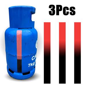 3Pcs 재사용 가능한 열변색 액체 및 가스 레벨 표시기 스트립 LPG/부탄/프로판 200mm RV 캐러밴 액세서리 장식용