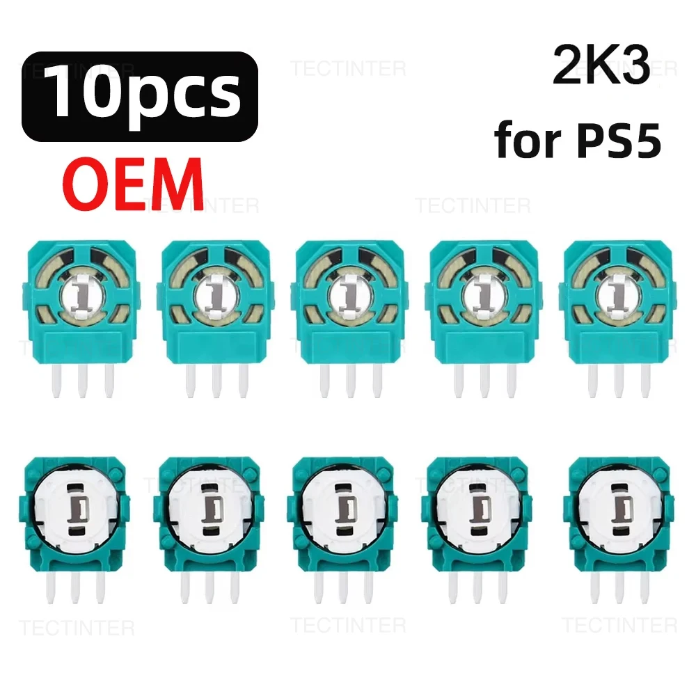 10-50pcs 아날로그 조이스틱 전위차계 2K3 옴 PS5 컨트롤러 트림 포트 저항 모듈 센서 수리 부품 교체