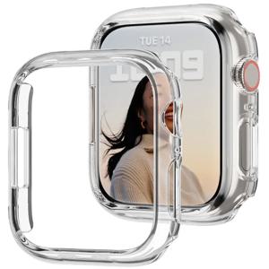 Apple Watch 케이스 커버 45mm 41mm 44mm 40mm 42mm 38mm 46 49mm 액세서리 PC 보호대 범퍼 iWatch 시리즈 8 7 SE 6 5 4 3 9