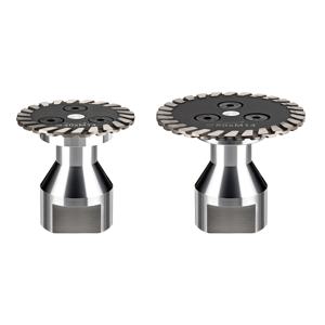 1PC 40/50mm 미니 다이아몬드 톱날 M14 나사산 탈착식 플랜지 터보 커팅 디스크 화강암 대리석 타일 콘크리트용 정밀