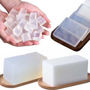 1000g 글리세린 비누 베이스 DIY 수제 비누 베이스 투명 화이트 멜트 앤 포어 비누 제작 아로마 목욕 원료 도매