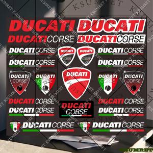 Ducati Corse 스티커용 비닐 오토바이 스티커 바디 데칼 탱크 로고