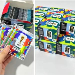 정품 2026 FIFA 파니니 월드컵 국제판 스티커 한정판 축구 수집품 희귀 기념품 휴일 선물