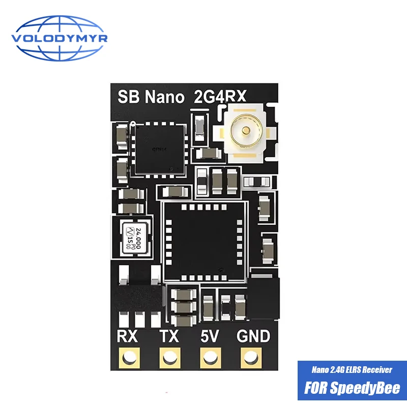 SpeedyBee Nano 2.4G ExpressLRS ELRS 수신기용 VOLODYMYR FPV 프리스타일 장거리 드론 DIY 부품