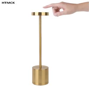 충전식 터치 컨트롤 LED 데스크 램프, 3가지 색상 모드, 밝기 조절 가능, 휴대용 침대 옆 탁상 조명, 창의적인 분위기 연출을 위한 실내 장식