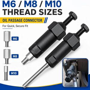 M6/M8/M10용 고강도 그리스 주입구 청소 도구, 막힘 제거 도구, 그리스 주입구 청소 키트, 차고, 작업장, 자동차, 모터, 기계 유지 보수용