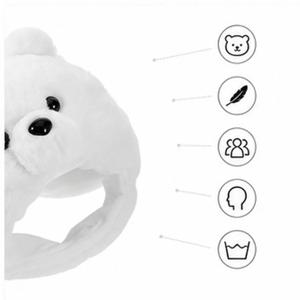 1. 사진 촬영용 북극곰 가면, 창의적인 동물 머리 장식, 휴일 행사, 무대 공연, 재미있는 파티 용품