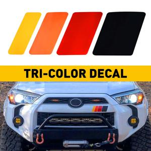 Toyota Sequoia Land Cruiser Corolla CHR RAV4 2021 2022 Lexus GX LX 액세서리 4 웨이브 스트라이프 데칼 스티커 용 자동차 스티커