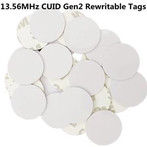 CUID Gen2 전자 태그 복사 RFID 스마트 칩 재기록 가능 13.56mhz ISO 14443a 1K S50 교체 가능한 키 스티커 IC 복제 배지