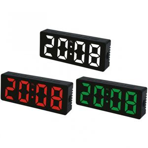 창의적인 숫자 시계 컬러 야간 조명 온도 달력 알람 시계 LED 대형 숫자 전자 시계 백라이트 홈 데코