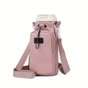 스탠리 컵용 물병 파우치 40oz/20oz/30oz 물병 야외 가방 스트랩 포함 카드 지갑 이어폰용 소형 가방