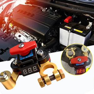 자동차 배터리 차단 스위치 12V/24V 자동 회로 차단기 디지털 디스플레이가 있는 전원 차단 방지 누출 방지 장치