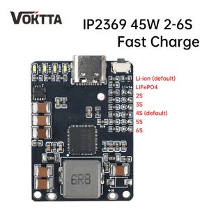 타입-C 45W 2S~6S 리튬 배터리 충전 방전 모듈 리튬이온/리튬인산철 배터리 충전기 파워뱅크 전동 공구 ﻿