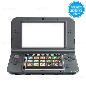 닌텐도 뉴 3DS XL/LL용 상단 스크린 보호 강화유리 하단 HD 클리어 PET 보호 필름 뉴 3DS 액세서리