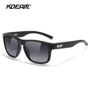 KDEAM XL 사이즈 총폭 155mm 남성용 편광 선글라스 야외 스포츠 고글 대형 선글라스 큰 머리용