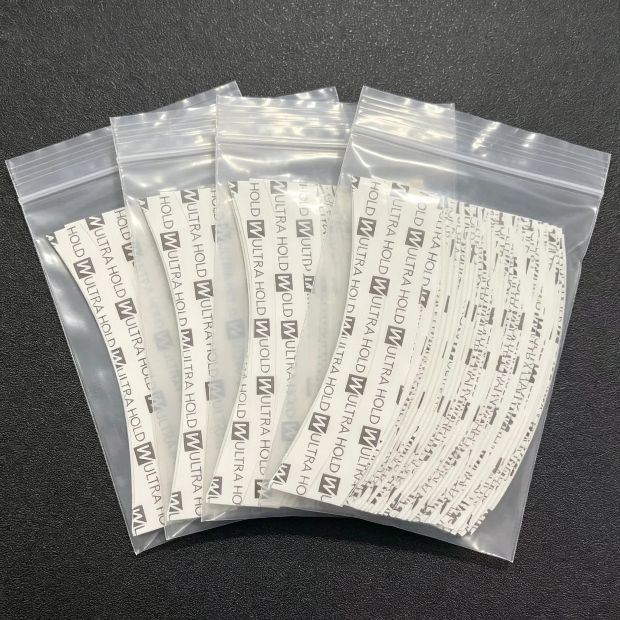 36개/180개/360개/720개입 곡선형 울트라 홀드 가발 접착 테이프 - 레이스 프론트 가발 및 헤어피스용 강력 접착 테이프