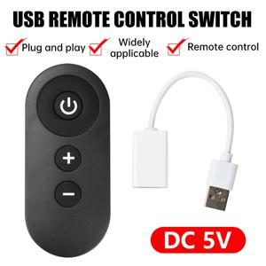 DC 5V USB RF 리모컨 스위치 - 무선 LED 스트립 디머 및 팬 속도 조절 모듈 캐비닛/야간 조명 DIY 조명 제어용