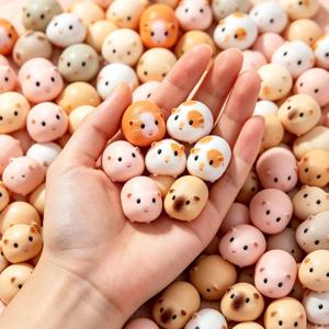 10-50개 미니 기니피그 피규어 레진 카비 미니어처 동물 피규어 요정 정원 미니어처 모스 랜드스케이프 DIY 공예품