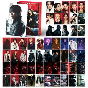 127PCS 싱글 앨범 미니 LOMO 카드 포토카드 HD 팬 컬렉션 카드 장식용 선물