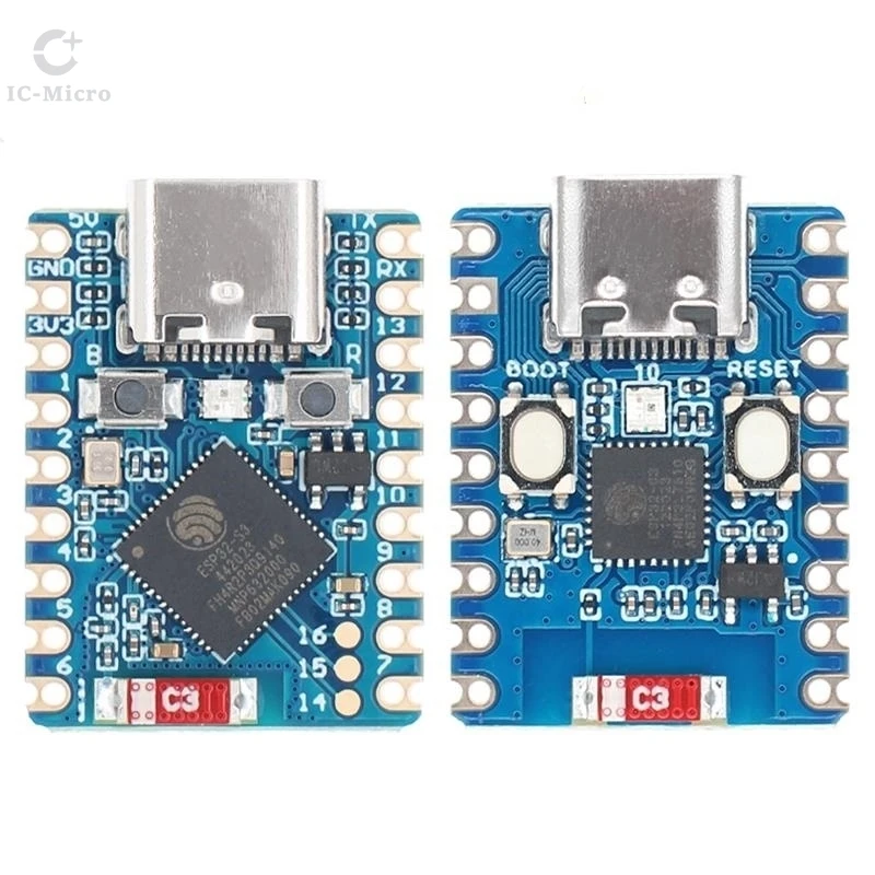 XCW 1-10개입 ESP32-S3-Zero 미니 개발 보드, Wi-Fi, 블루투스 지원, 초소형 크기, ESP32 S3, ESP 32