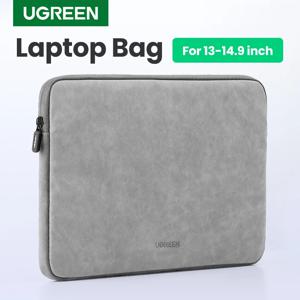UGREEN 가죽 노트북 가방, 맥북 에어 맥북 프로 13 노트북 가방 케이스, 아이패드 프로 에어 노트북 슬리브 케이스, 13-14.9 인치