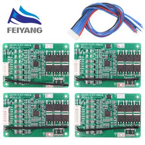 4S/5S/6S/7S BMS 16.8V 21V 20A 18650 리튬 이온 Lmo 삼원 리튬 배터리 충전기 보호 보드 균형 및 온도 보호