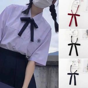 나비 넥타이 숙녀 패션 일본 JK 스타일 여자 학교 유니폼 셔츠 여자를위한 나비 넥타이 한국어 코스프레 의류 액세서리