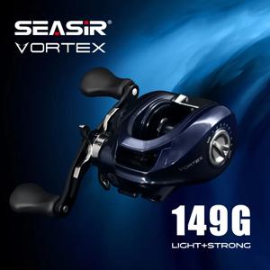 Seasir Vortex 149g 베이트캐스팅 릴 7.0:1 고속 기어비 5+1BB 최대 드래그 8kg 신선한 바닷물 낚시 코일