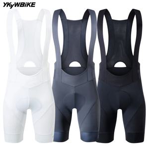 YKYWBIKE 사이클링 빕숏 남성용 야외 로드 바이크 라이딩 스펀지 패드 라이딩 빕 타이츠 자전거 남성용 사이클링 의류 Mtb 반바지