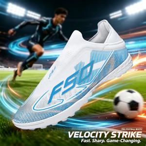 올웨더 성인용 TF 축구화 혼합 PU 원단 내마모성 고무 밑창 강력한 접지력으로 일년 내내 잔디 스포츠에 적합