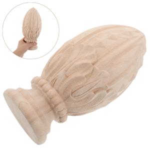 계단 난간, 나무 계단, 할로윈, 크리스마스, 새해, 커튼 막대 장식, 커튼 막대 끝 마감 장식